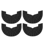 2 Pairs Thickened Rubber Sole Heel Wear-Resistant Non-Slip Patch
