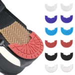 2 Pairs Thickened Rubber Sole Heel Wear-Resistant Non-Slip Patch - Image 2