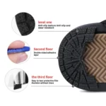 2 Pairs Thickened Rubber Sole Heel Wear-Resistant Non-Slip Patch - Image 4