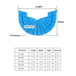 2 Pairs Thickened Rubber Sole Heel Wear-Resistant Non-Slip Patch - Image 6