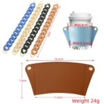 Phone Case Plastic Bracelet DIY Bag Carry Strap Cup Sleeve - Image 3