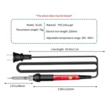 Household Constant Temperature Soldering Iron Set 60W Internal Heat Welding Tool Kit - Image 6