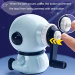 Cartoon Hand-cranked Automatic Pencil Sharpener, Style: - Image 5