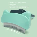 Pet Automatic Hair Removal Comb Curved Cat and Dog Open-knot Comb - Image 2