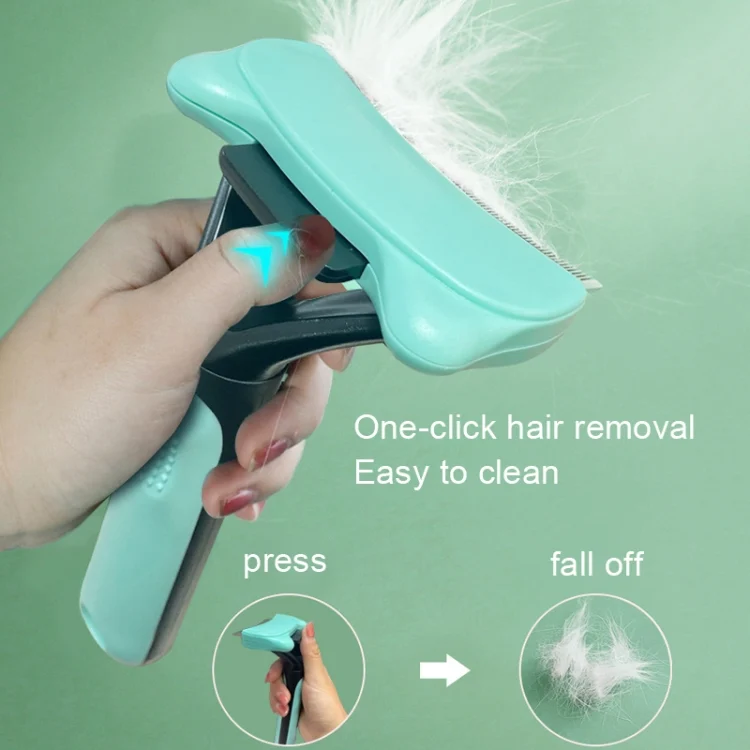TBD0602691901_B2.webp Pet Automatic Hair Removal Comb Curved Cat and Dog Open-knot Comb - Image 3