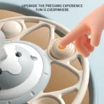 Multifunctional Silicone Manhattan Ball Baby Teether - Image 5