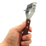 Pet Wooden Handle Dual-purpose Stainless Steel Comb Pet Hair Removal Comb - Image 4
