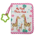 Baby Growth Memorial Cloth Photo Album With Mirror