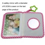 Baby Growth Memorial Cloth Photo Album With Mirror - Image 3