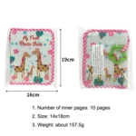 Baby Growth Memorial Cloth Photo Album With Mirror - Image 6