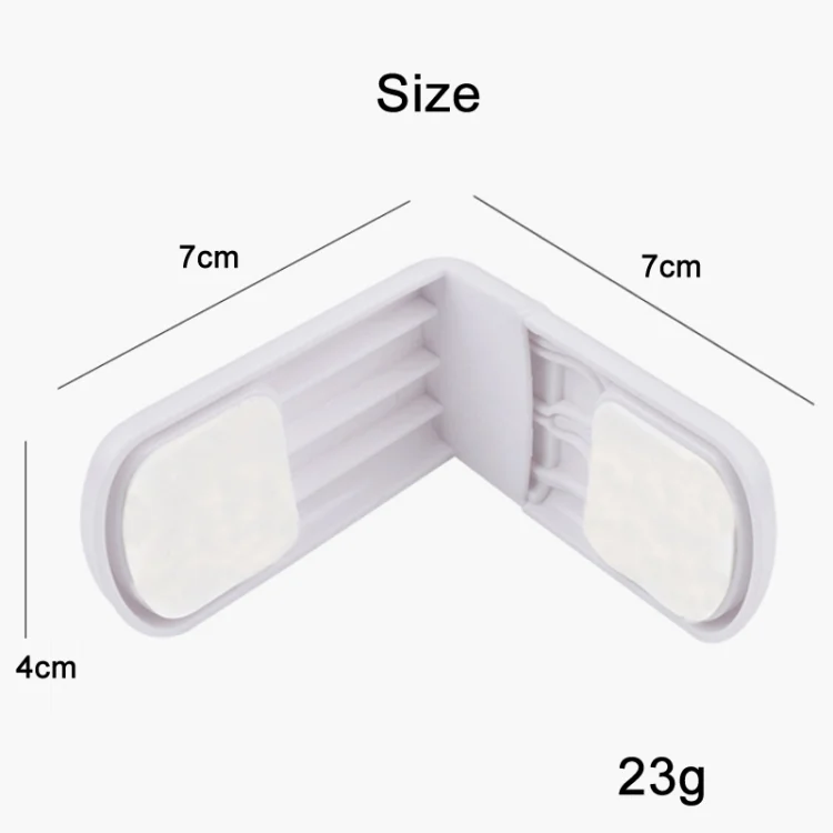TBD0602701001_B2.webp 3 PCS Drawer Cabinet Door Child Safety Right Angle Lock - Image 3
