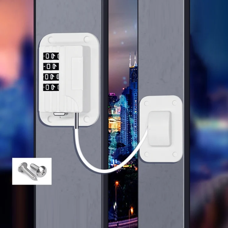Children Window Anti-fall Protection Password Lock