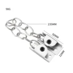 Punching Installation Protection Stainless Steel Window Limit Lock - Image 3