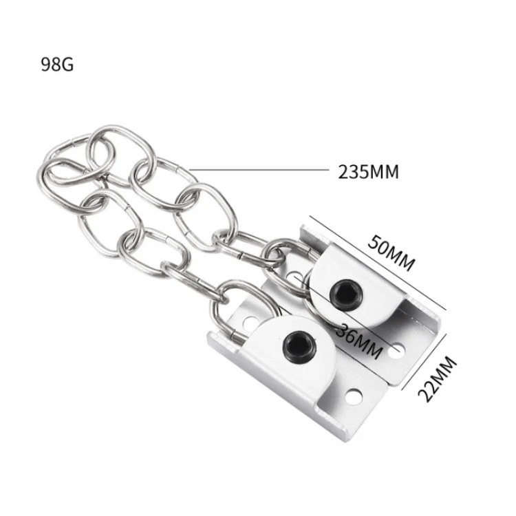 TBD0602702101_B2.webp Punching Installation Protection Stainless Steel Window Limit Lock - Image 3