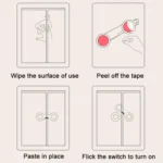20 PCS Children Home Wardrobe Anti-opening Safety Lock - Image 5