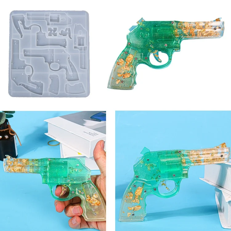 TBD0602706401A.webp D2092-1 Drop Plastic Mold Revolver Rubber Moulded Silicone Mould - Image 1