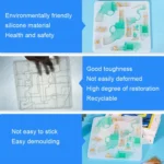 D2092-1 Drop Plastic Mold Revolver Rubber Moulded Silicone Mould - Image 4