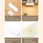 D6 Smart Charging Home Wireless Cabinet Sensor Light, Battery Capacity: - Image 3