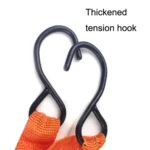 4PCS 15 Inch Tensioner Ratchet Strap Car Ratchet Thread Tensioner - Image 3