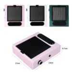 80W Adjustable Speed High Power Nail Vacuum Cleaner - Image 2