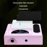 80W Adjustable Speed High Power Nail Vacuum Cleaner - Image 3