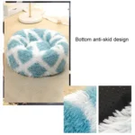 Long-haired Round Pet Kennel Warm Pet Bed - Image 2