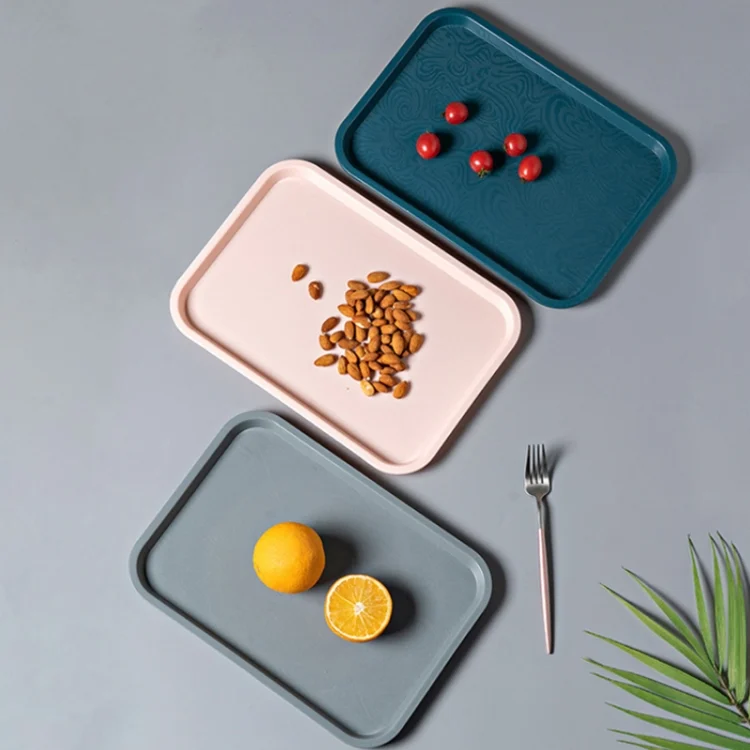 TBD0602715501_B1.webp Plastic Household Fruit Tray Afternoon Tea Cake Tray, Size: - Image 2