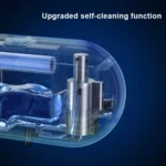 W2 Wall-mounted USB Charging  Automatic Foam Soap Dispenser With Time Temperature Display - Image 5