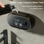 W2 Wall-mounted USB Charging  Automatic Foam Soap Dispenser With Time Temperature Display - Image 6