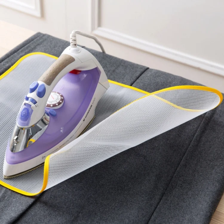 TBD0602717001_B5.webp 2pcs High Temperature Steam Iron Insulation Mesh Pad, Random Color Delivery, Size: 40x60cm - Image 6