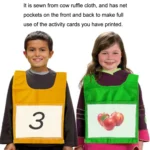 Sports Vest Game Number Alphabet Teaching Vest - Image 5