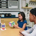 Recognize Color Alphabet Graphic Cards Dice Card - Image 5