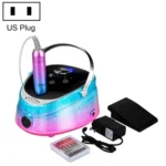 Ice Flower Gradient Rechargeable Low Noise Nail Polishing Machine