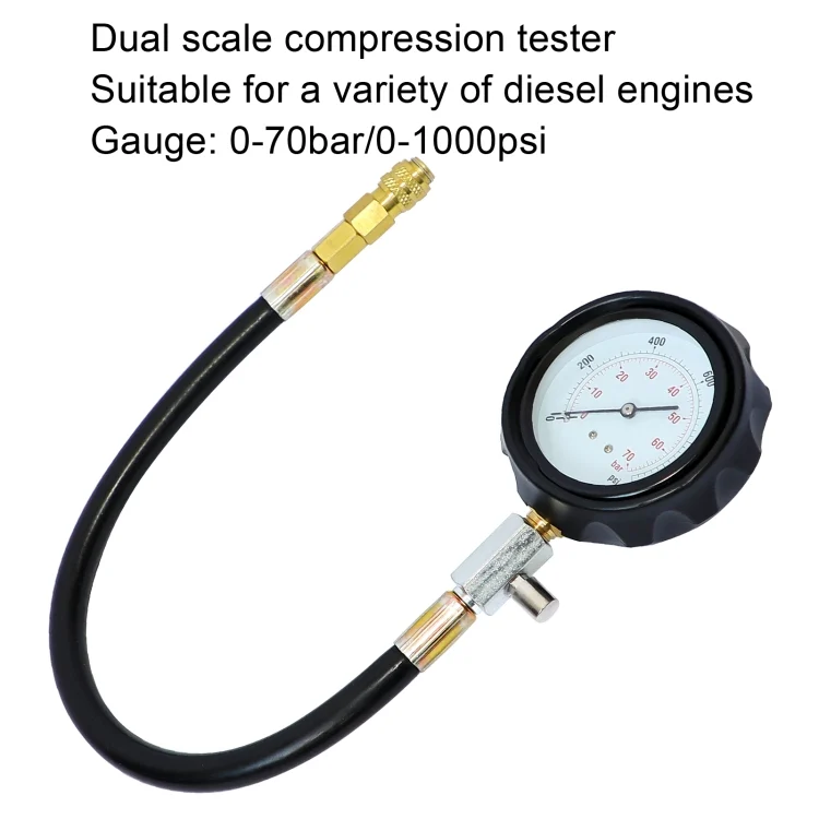 TBD06027215_3.webp 18 PCS / Set TU-15B Diesel Cylinder Pressure Meter Cylinder Pressure Detection Tool - Image 4