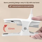 Three-color Temperature Infinite Dimming LED Clip Eye Protection Bedside Lamp - Image 6