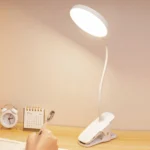 Three-color Temperature Infinite Dimming LED Clip Eye Protection Bedside Lamp - Image 9