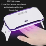 BLUEQUE USB Powered Nail Manicure Handheld UV Phototherapy Machine - Image 6
