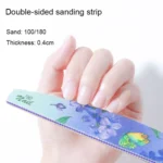 GJ0507 6 In 1 Nail Art Tools Nail Polish Nail Scrub Strips - Image 4