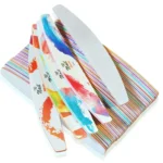 GJ0507 6 In 1 Nail Art Tools Nail Polish Nail Scrub Strips - Image 5