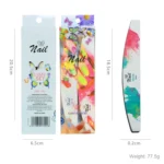GJ0507 6 In 1 Nail Art Tools Nail Polish Nail Scrub Strips - Image 6