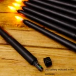 4 PCS B002 Long Pole Electronic Simulation Candle Light with Remote Control - Image 4