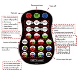 T10 Voice-Controlled Mini Stage Laser Light Atmosphere Light With Remote Control - Image 3