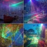 T10 Voice-Controlled Mini Stage Laser Light Atmosphere Light With Remote Control - Image 6