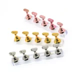 2 PCS Nail Art Chessboard Holder Nail Sheet Acrylic Base Practice Stand - Image 2