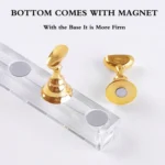 2 PCS Nail Art Chessboard Holder Nail Sheet Acrylic Base Practice Stand - Image 4