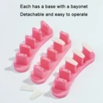 3 Sets Adhesive-Free Nail Practice Stand Nail Display Stand - Image 4