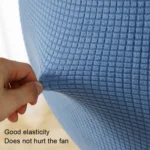 Round Elasticity Fan Dust Cover Household Use Fabric Fan Protective Cover - Image 3