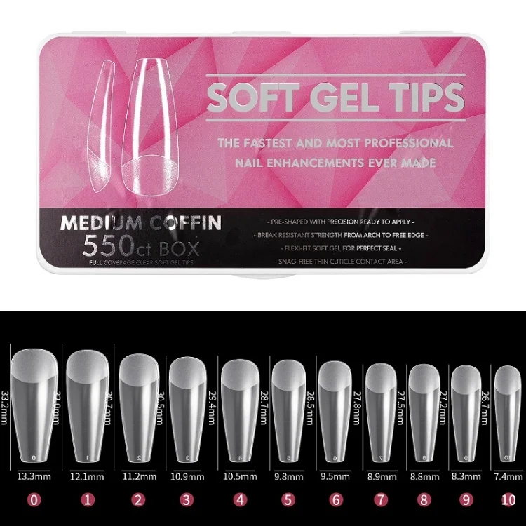 TBD0602734001_1.webp Scratch-free Ultra-thin Seamless Manicure Nail Plate, Shape: - Image 5