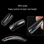 2 Boxes Nail Crystal Rapid Light Therapy Extension Nail Model, Shape: - Image 3