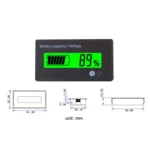 L6133 LCD Electric Motorcycle Power Display, Style: - Image 3